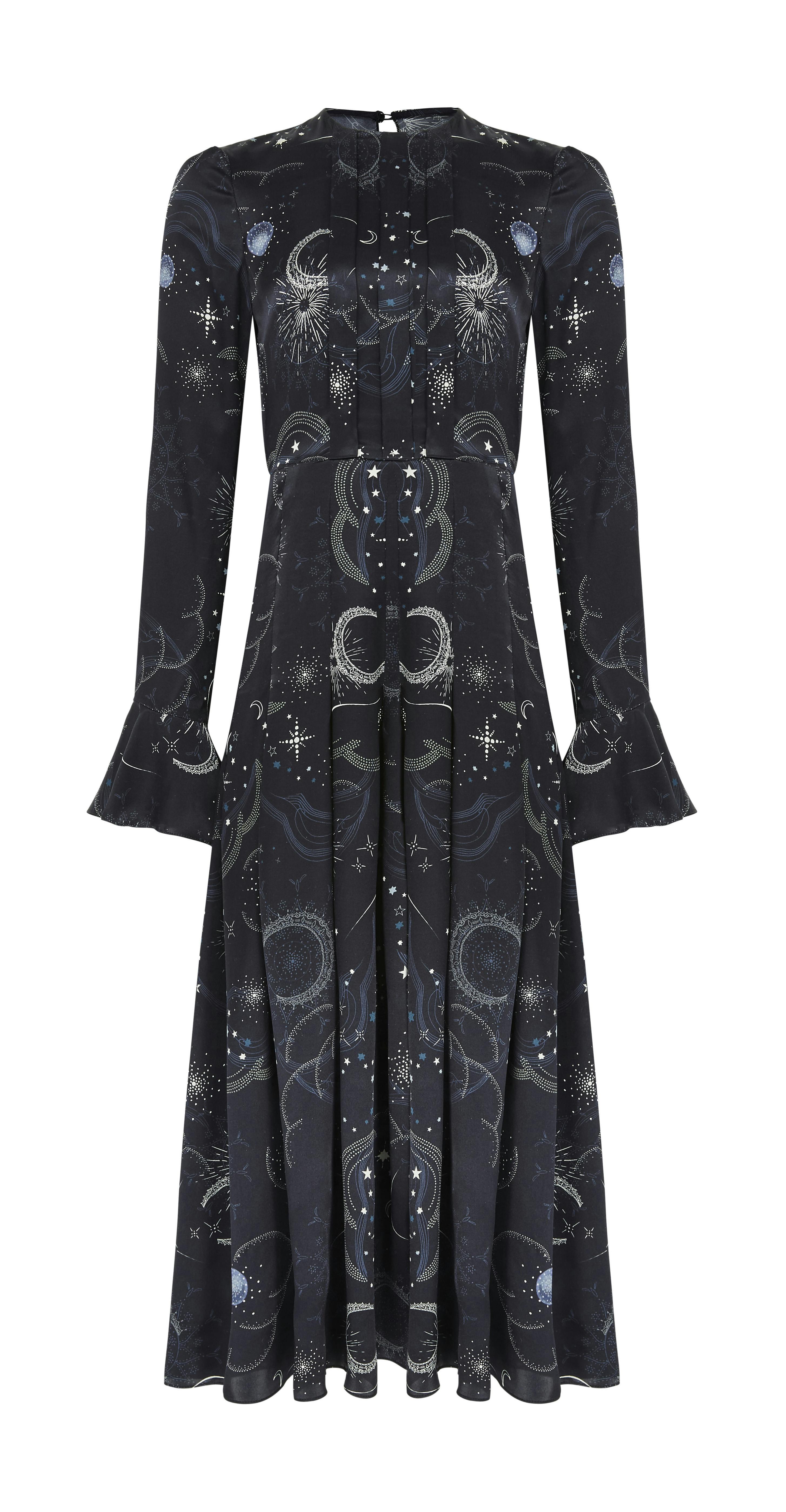 Marks And Spencer Constellation Print Dress Is Back In Stock Online Grazia